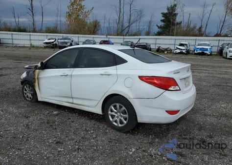 2013 Hyundai Accent Gls из США, поврежденный, VIN KMHCT4AE0DU369974